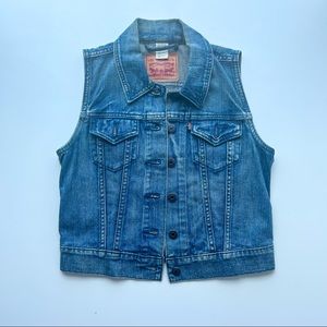 Vintage Levi denim vest